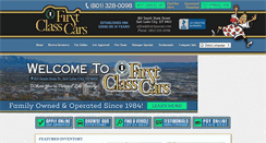 Desktop Screenshot of firstclasscars.com
